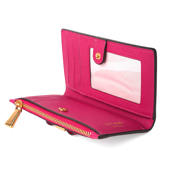 Kate Spade Morgan Bow Bifold Wallet Pink - Picture 5 of 9